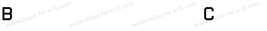 Bosphorus40Condensed 43Regular字体转换